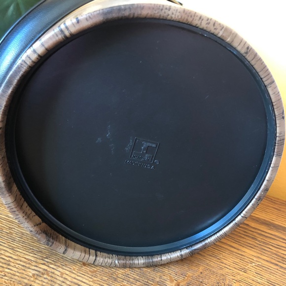 Vintage MCM Irvinware Brown Ice Bucket Barware Mod - Picture 4 of 5